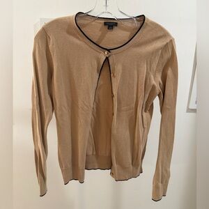 Ann Taylor Tan Cardigan